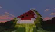Minecraft melon art (Image via planetminecraft.com)